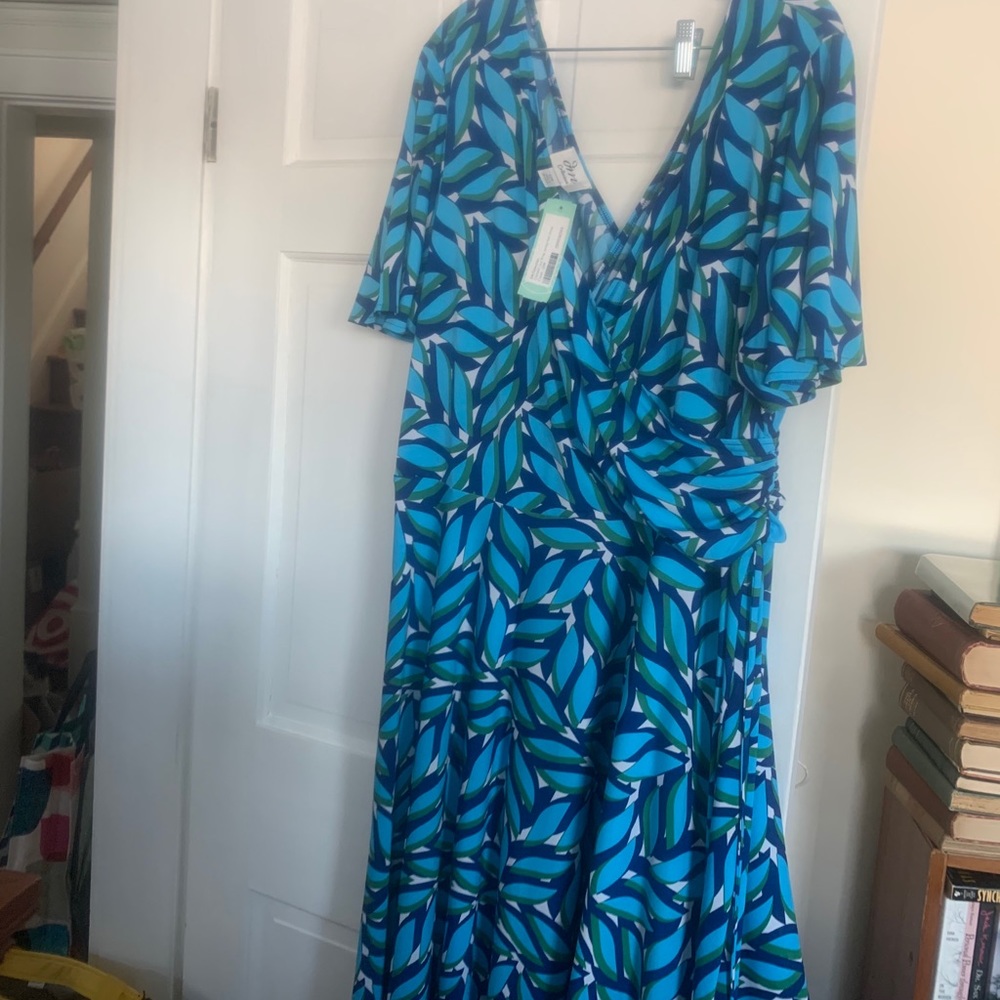 Stitch Fix Om faux wrap dress Size 22
